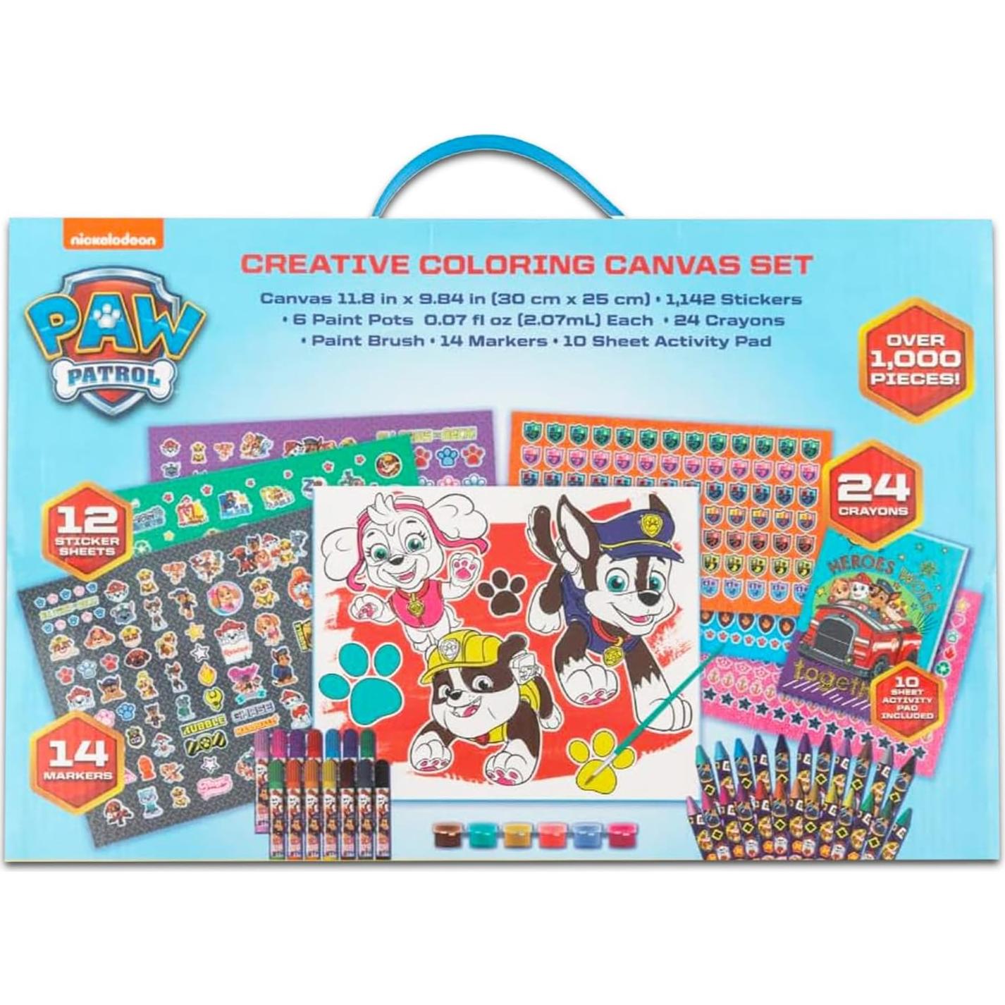 Juego de Pintura Paw Patrol - Set de Arte para Niños
