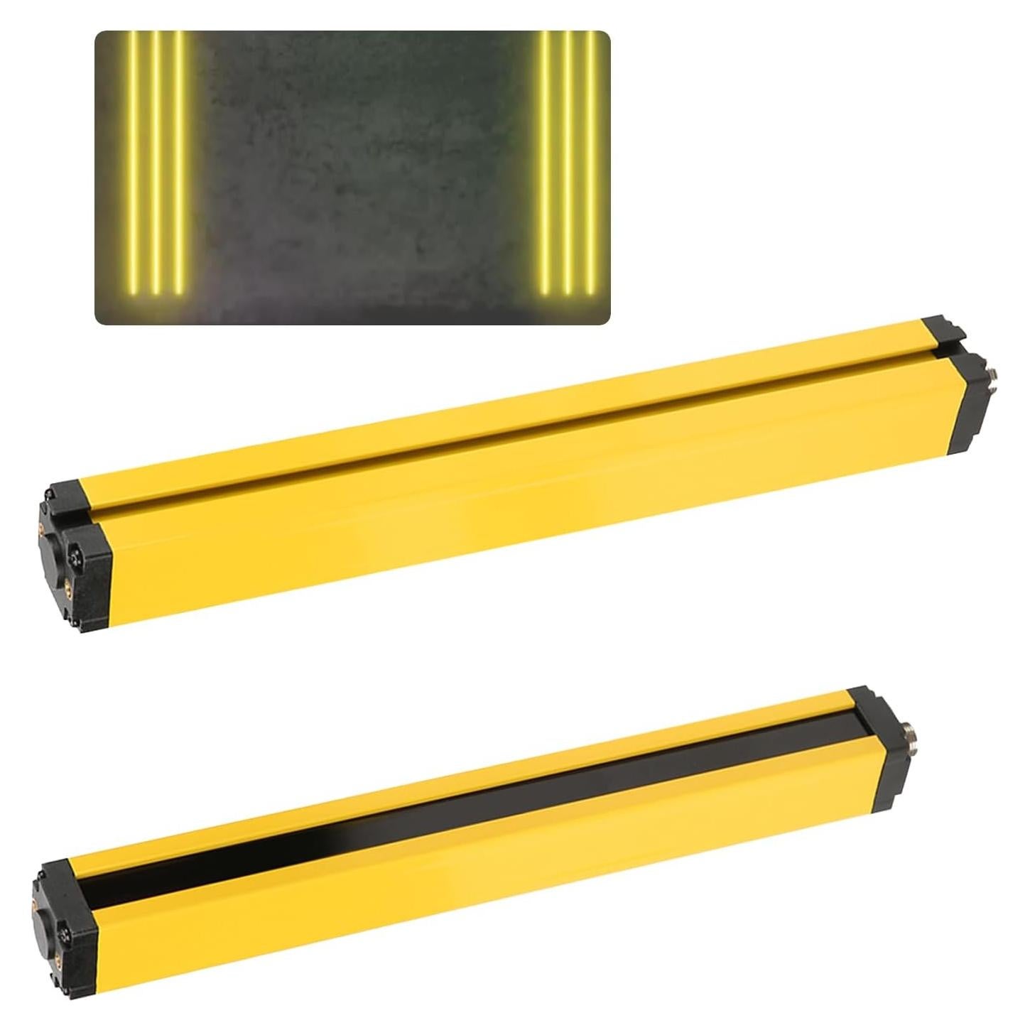 Sensor de Cortina de Luz KUIDAMOS 30x5x5cm Aluminio 24VDC