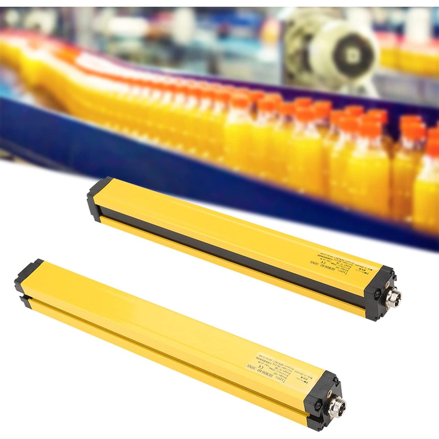 Sensor de Cortina de Luz KUIDAMOS 30x5x5cm Aluminio 24VDC