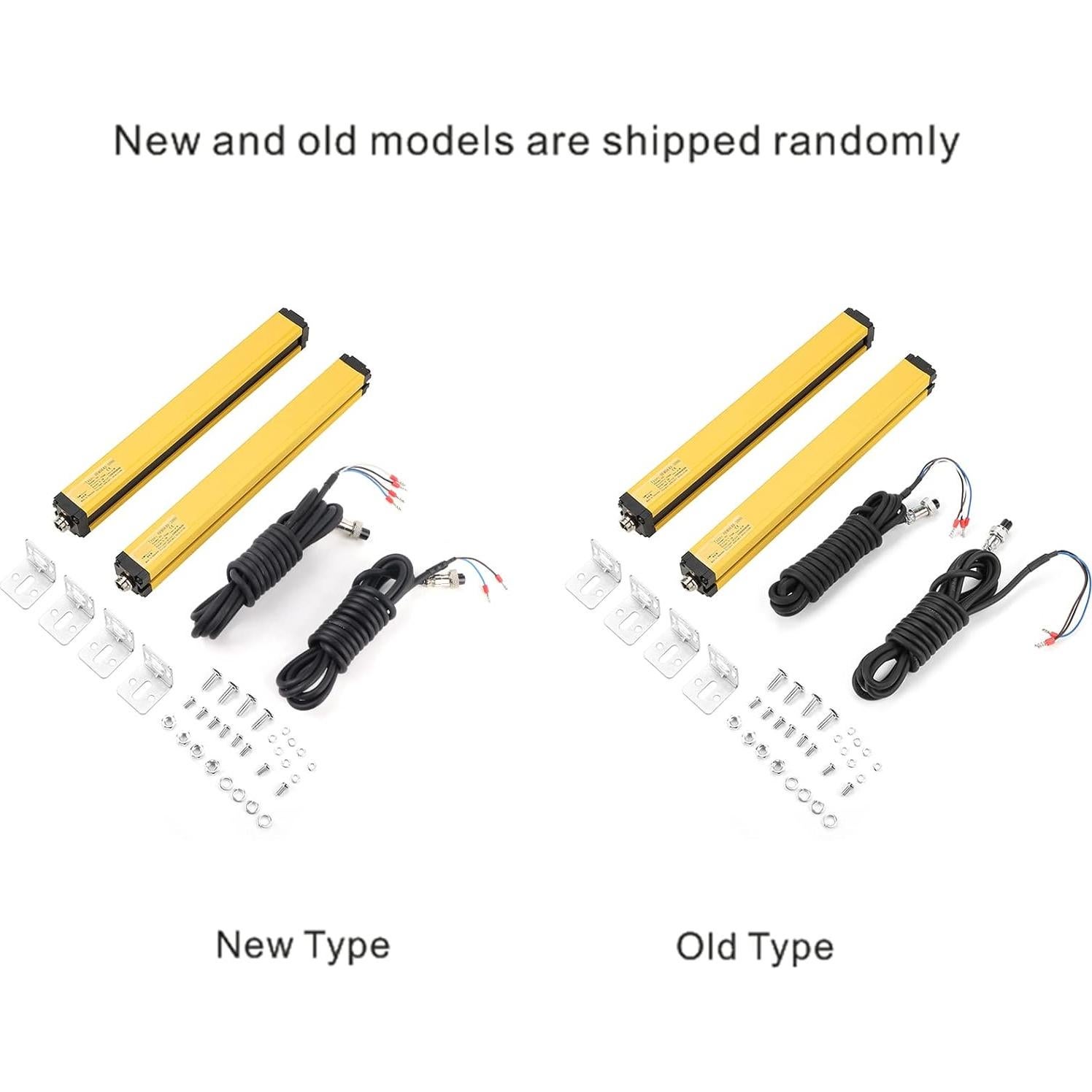 Sensor de Cortina de Luz KUIDAMOS 30x5x5cm Aluminio 24VDC