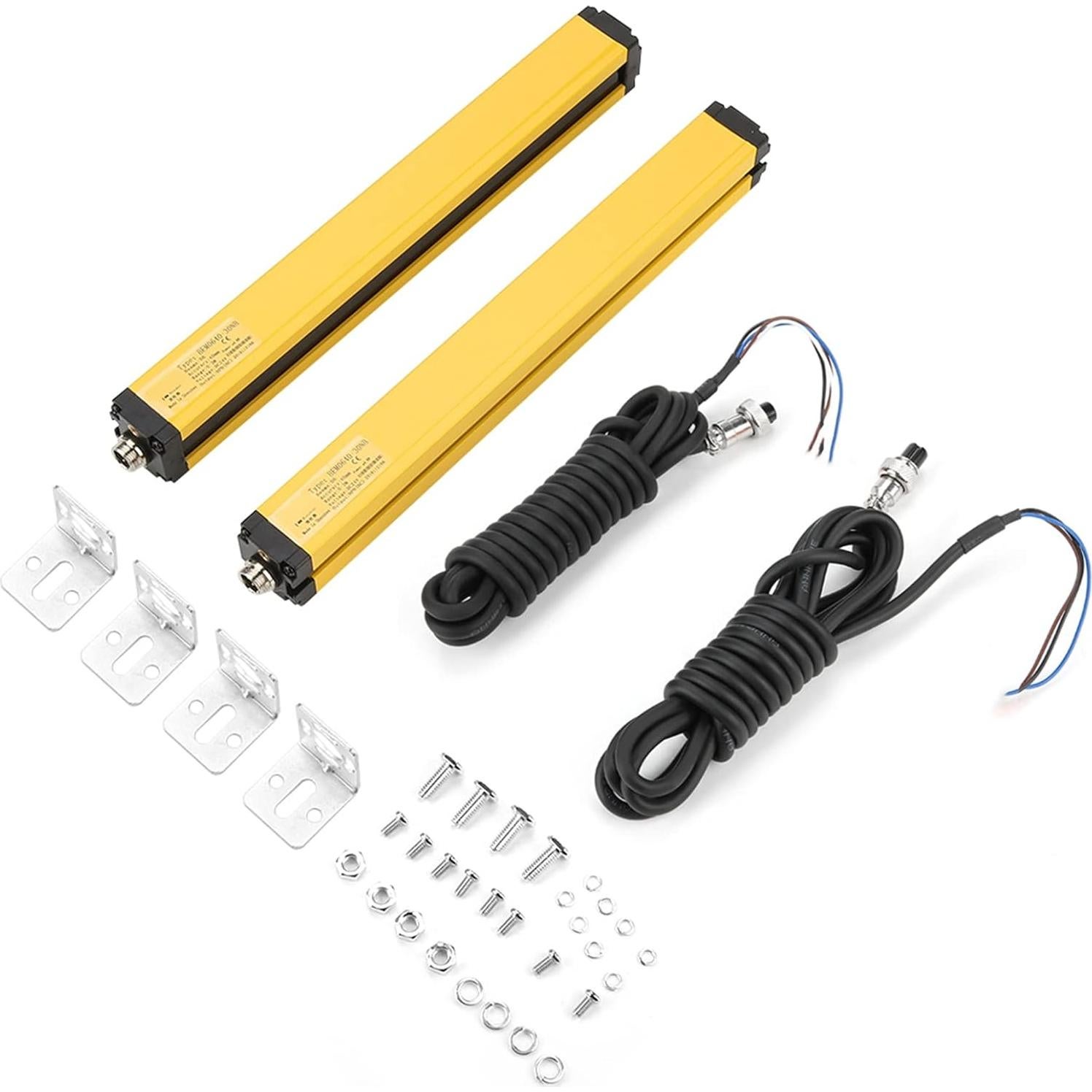 Sensor de Cortina de Luz KUIDAMOS 30x5x5cm Aluminio 24VDC