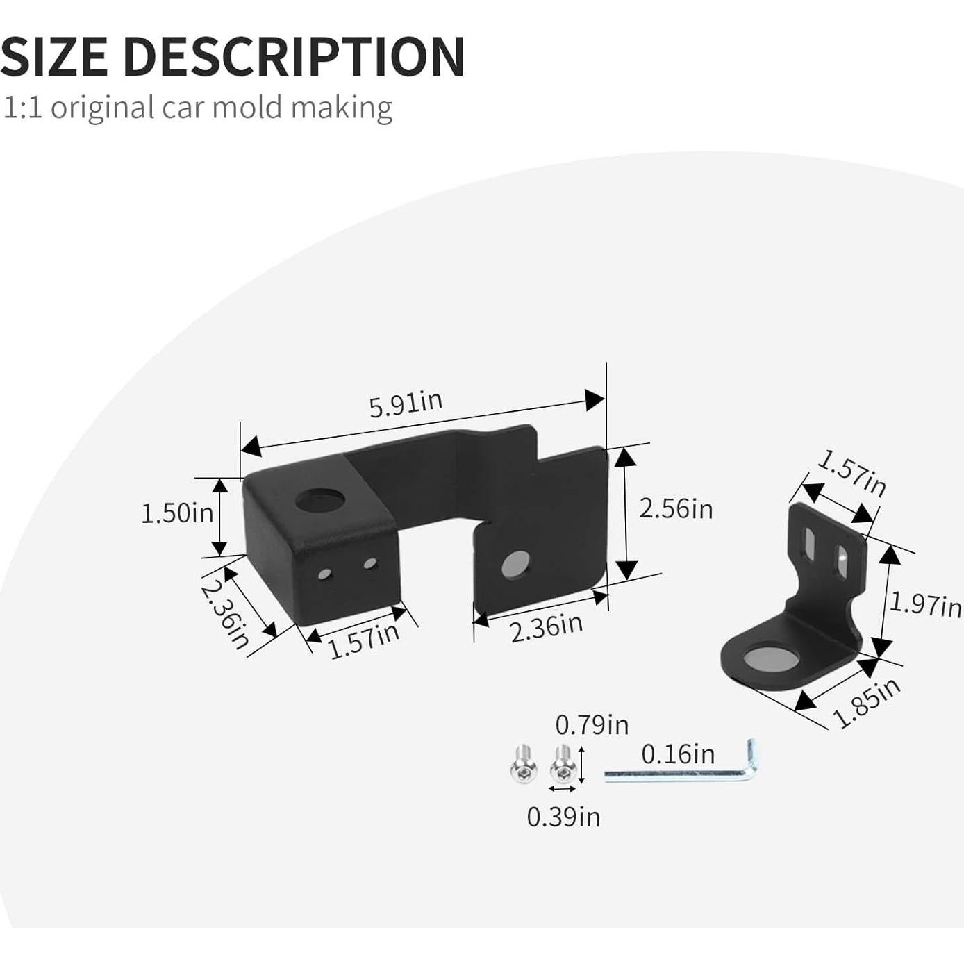 Soporte de Antena CB Linskip para Dodge RAM 2011-2017
