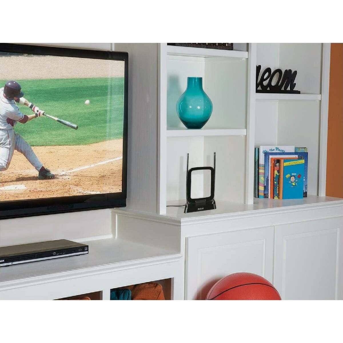 Antena Amplificada Interior RCA ANT310Z para TV y FM 55dB