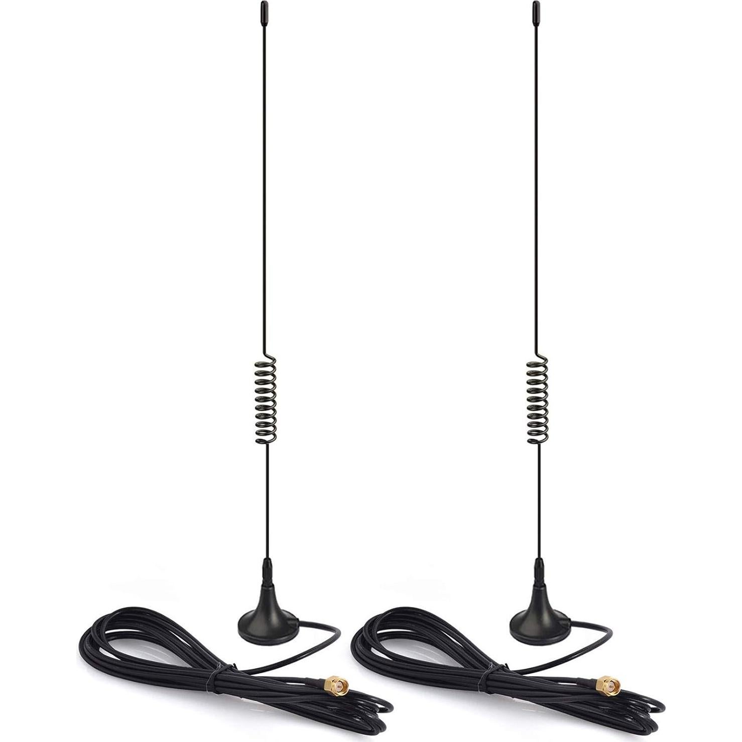 Antena Doble Banda 978MHz 1090MHz Bingfu 5dBi SMA Macho 2-Pack