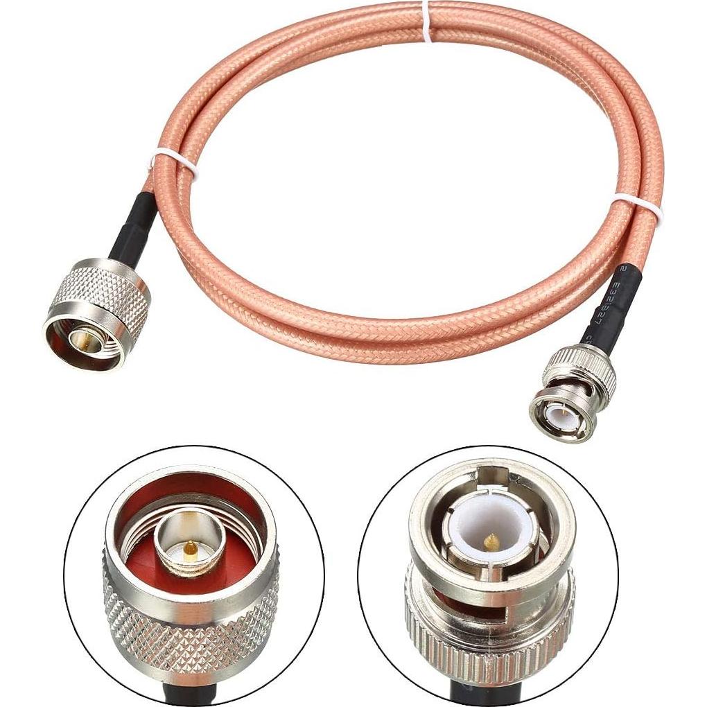 Cable Coaxial RF uxcell RG-142 N Macho a BNC Macho 90cm 2pcs