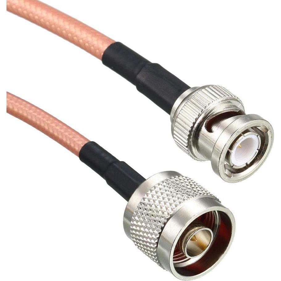 Cable Coaxial RF uxcell RG-142 N Macho a BNC Macho 90cm 2pcs