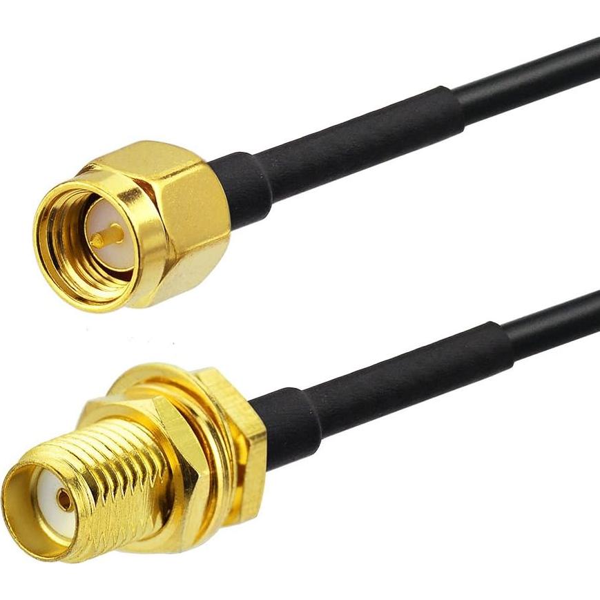 Cable Coaxial SMA Macho a Hembra 0.91m Superbat + 3 Adaptadores