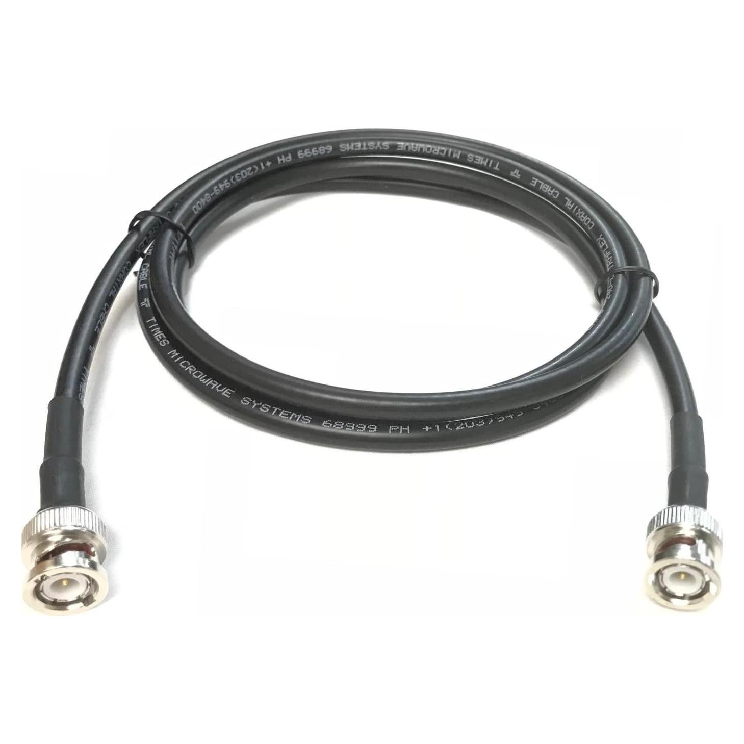 Cable Coaxial BNC Macho a BNC Macho 1.83m 50 Ohm LMR-240