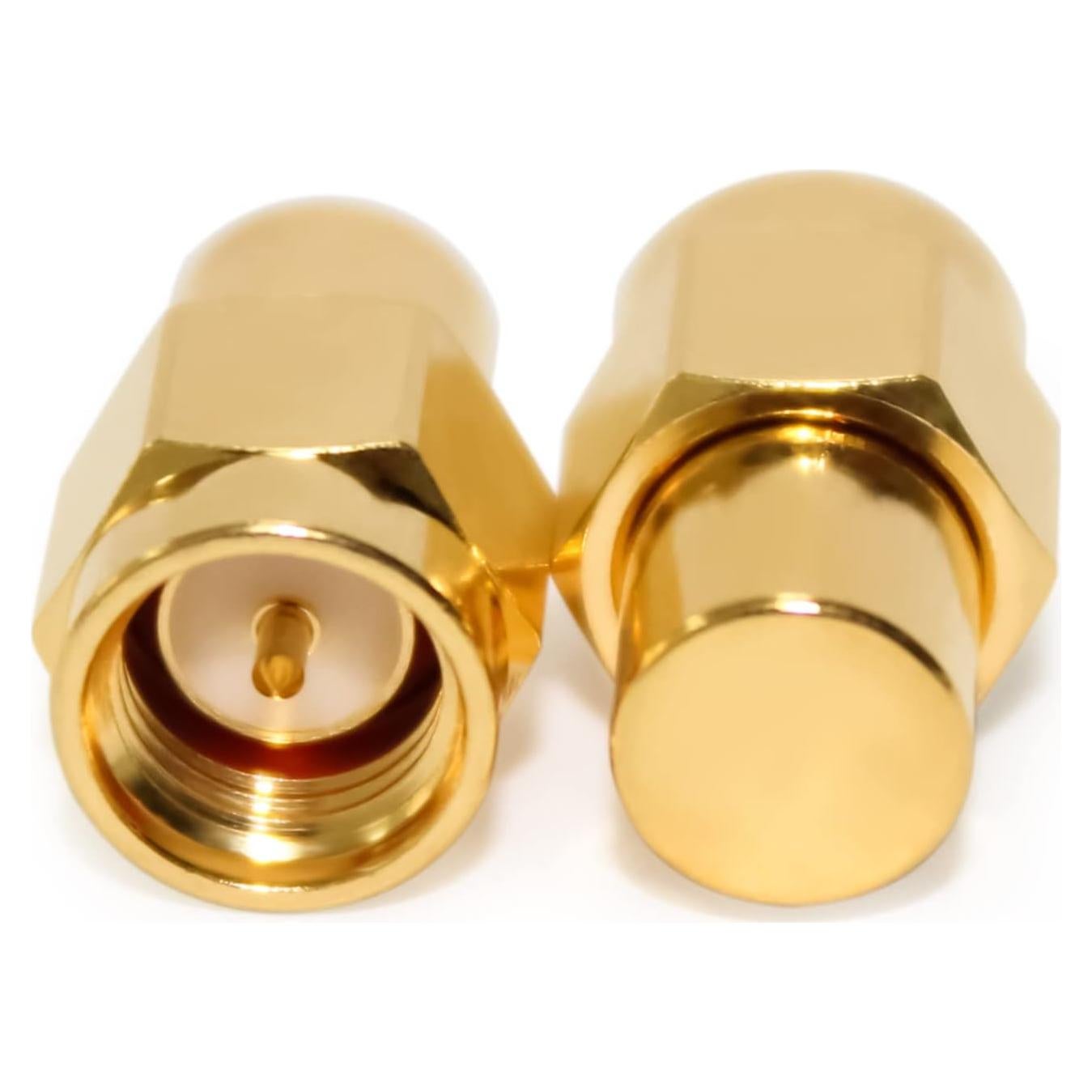 Adaptador Coaxial SMA Macho TOJOIN 2 Pcs 50 Ohm DC a 18GHz