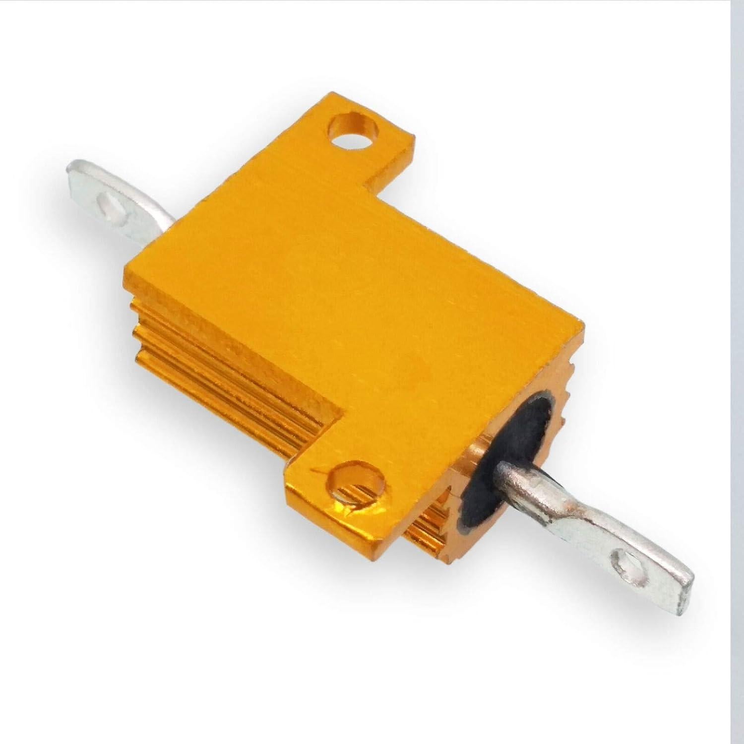 5pcs 18 ohm 18R 10W Watt Aluminum Housed Metal Case Wirewound Resistors