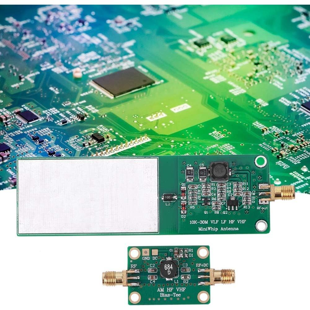 Antena Activa Mini-Whip Walfront 10KHz-30MHz SMA Femenina