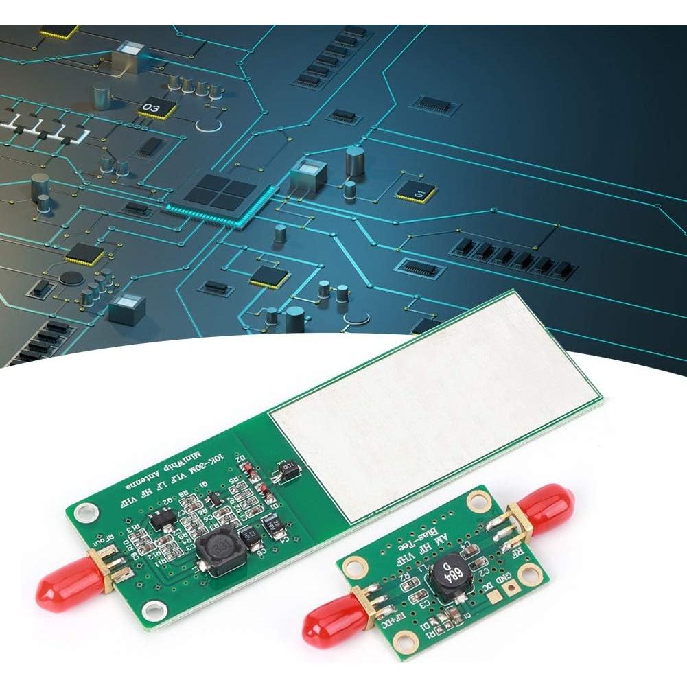 Antena Activa Mini-Whip Walfront 10KHz-30MHz SMA Femenina