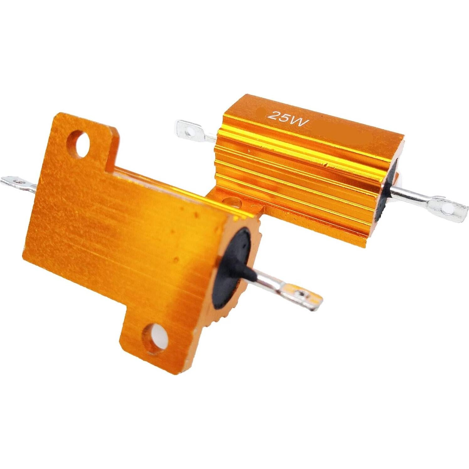 Resistencia de Aluminio 1.5 Ohm 25W 2 Piezas Gump's