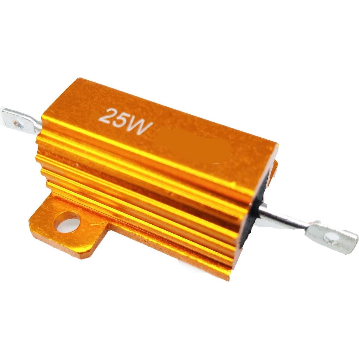 Resistencia de Aluminio 1.5 Ohm 25W 2 Piezas Gump's