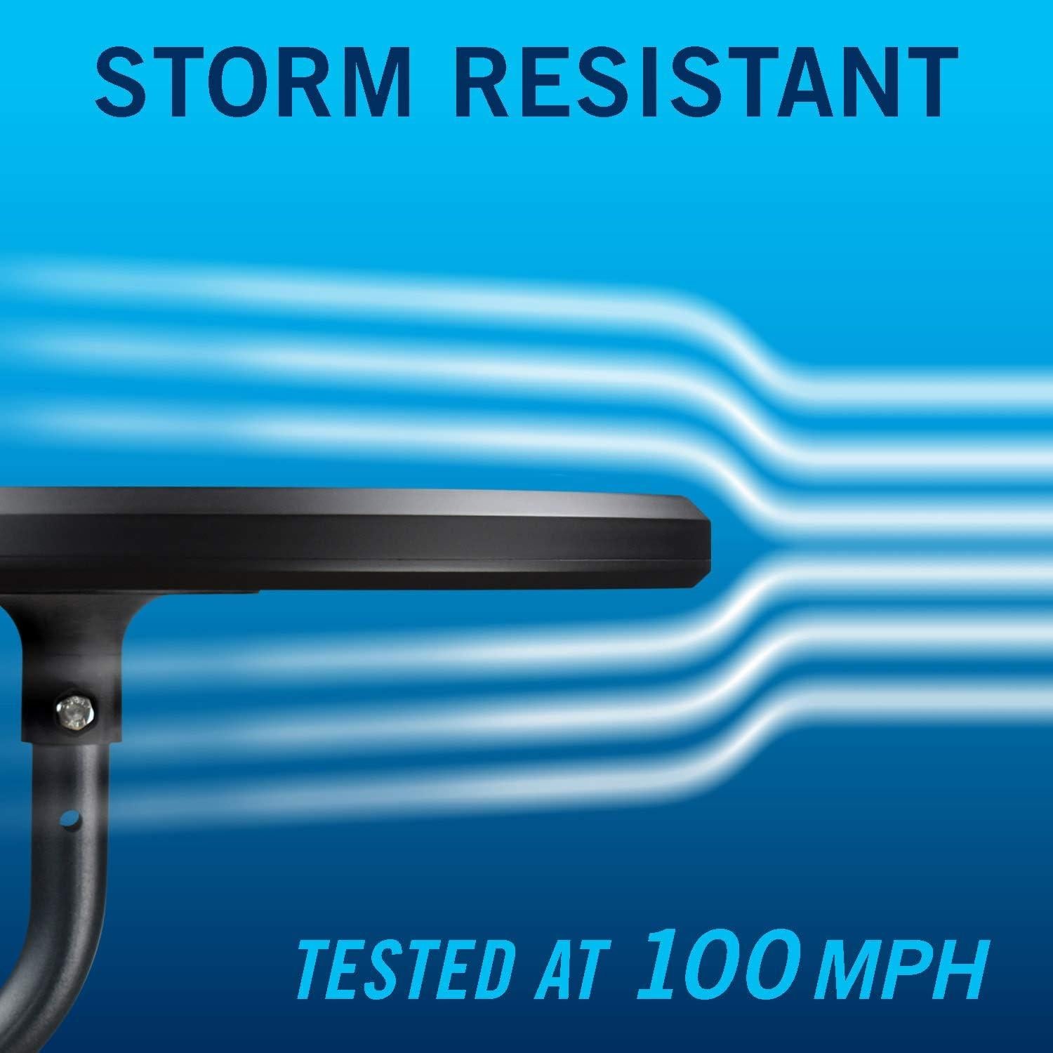 Antena HDTV Amplificada Winegard Elite 360 - 88.5 km