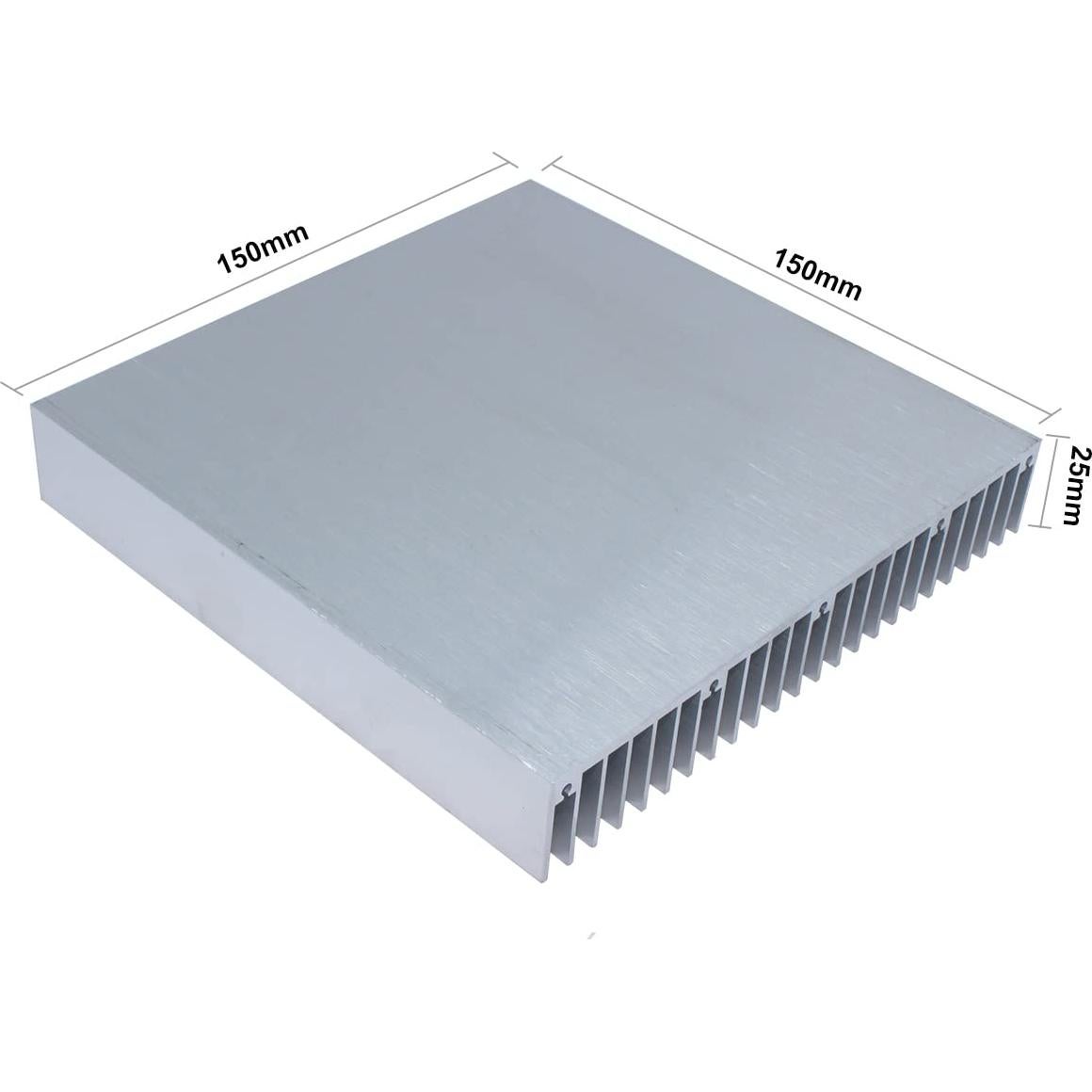 Disipador de Calor de Aluminio 150x150x25mm Jeteokar