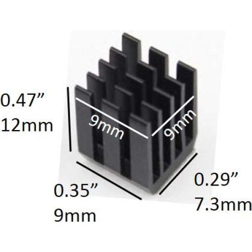 Kit 30 Disipadores de Calor Easycargo + Cinta 3M para Impresora 3D