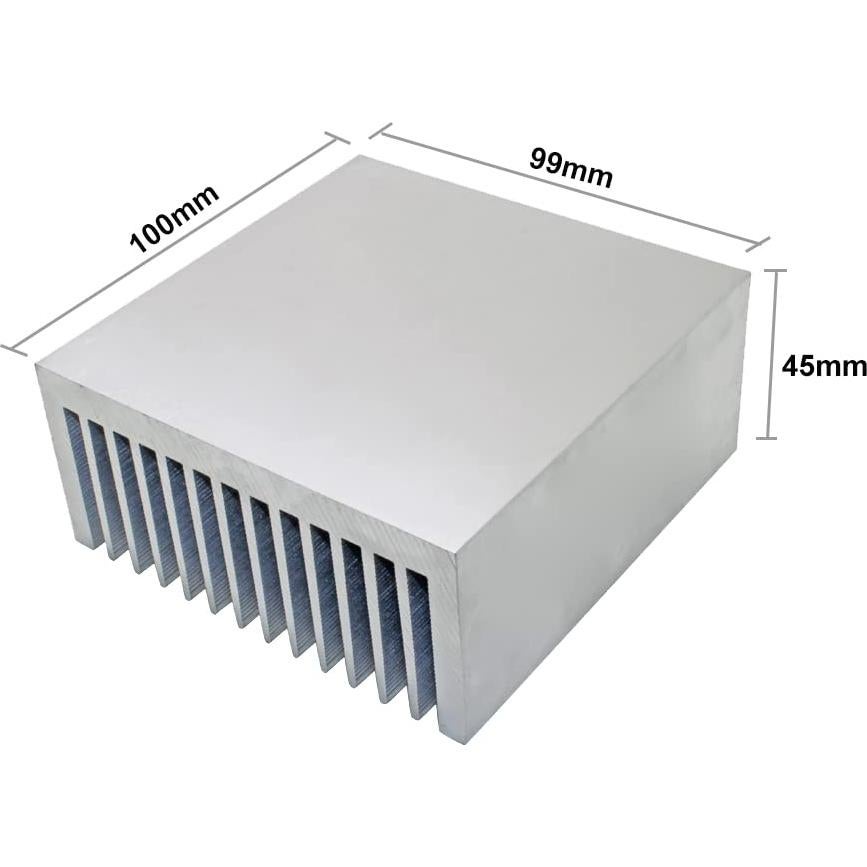Disipador de Calor de Aluminio Jeteokar 100x99x45mm