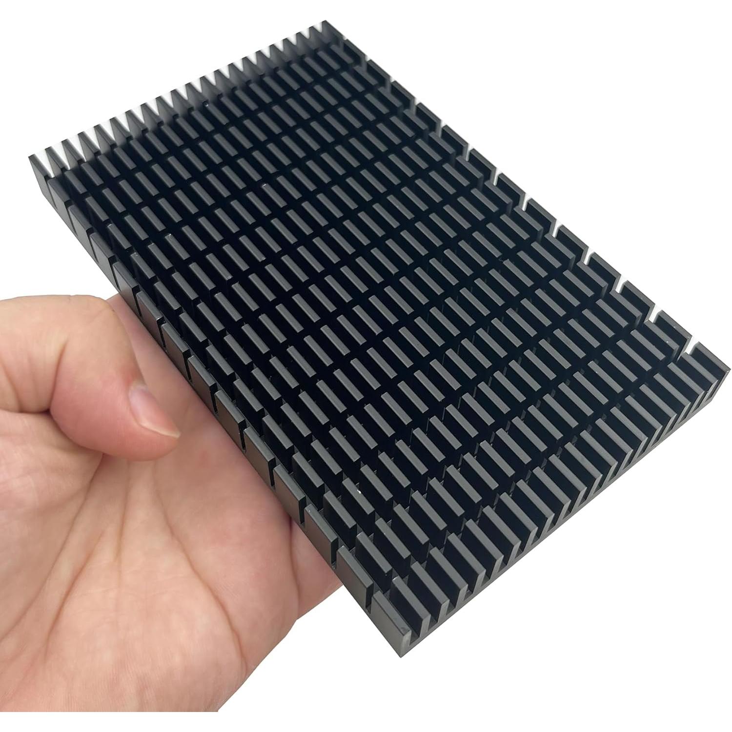 Disipador de Calor Aluminio Awxlumv 150x93x15mm 2 Pcs