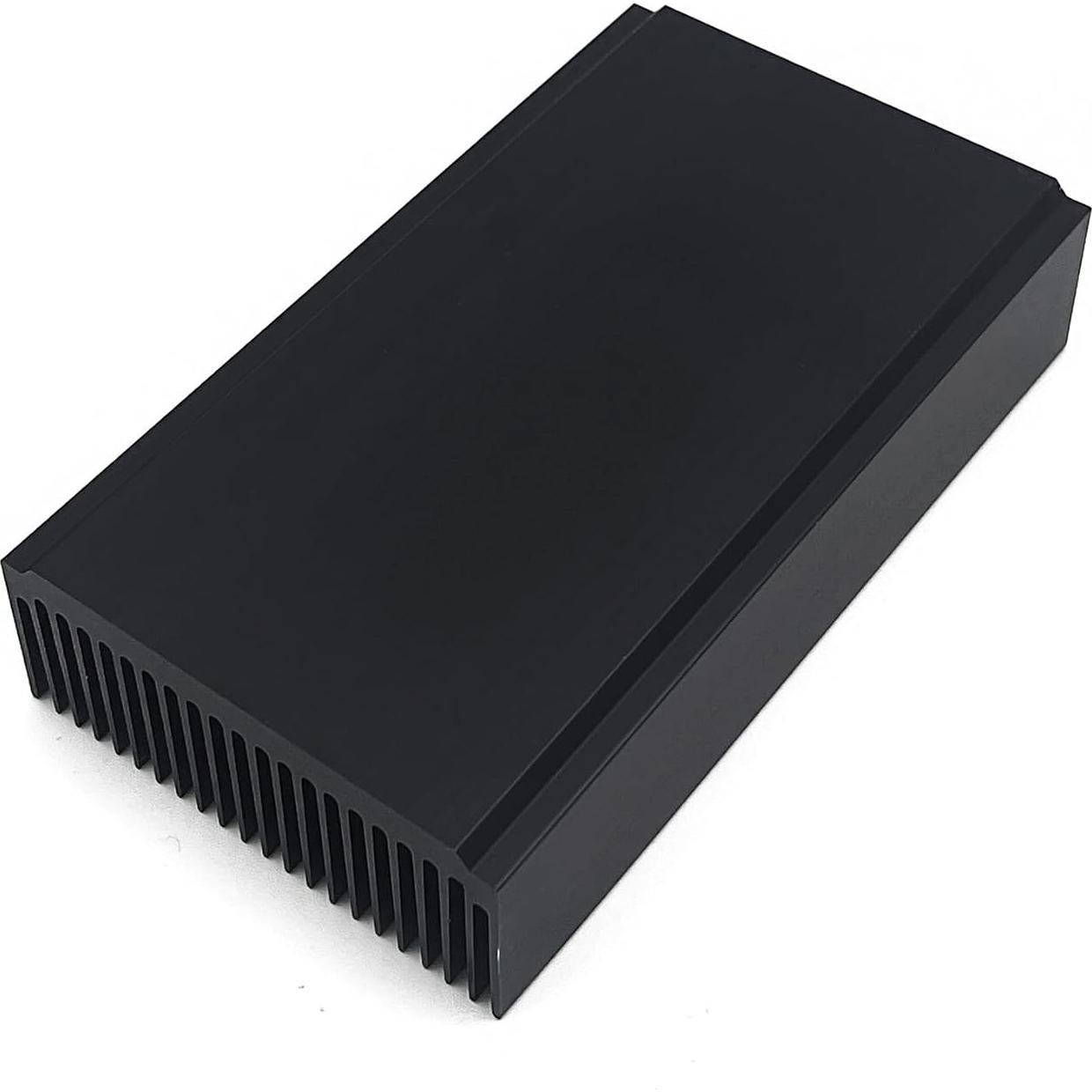 Disipador de Calor Aluminio Negro 120x69x27mm 22 Aletas