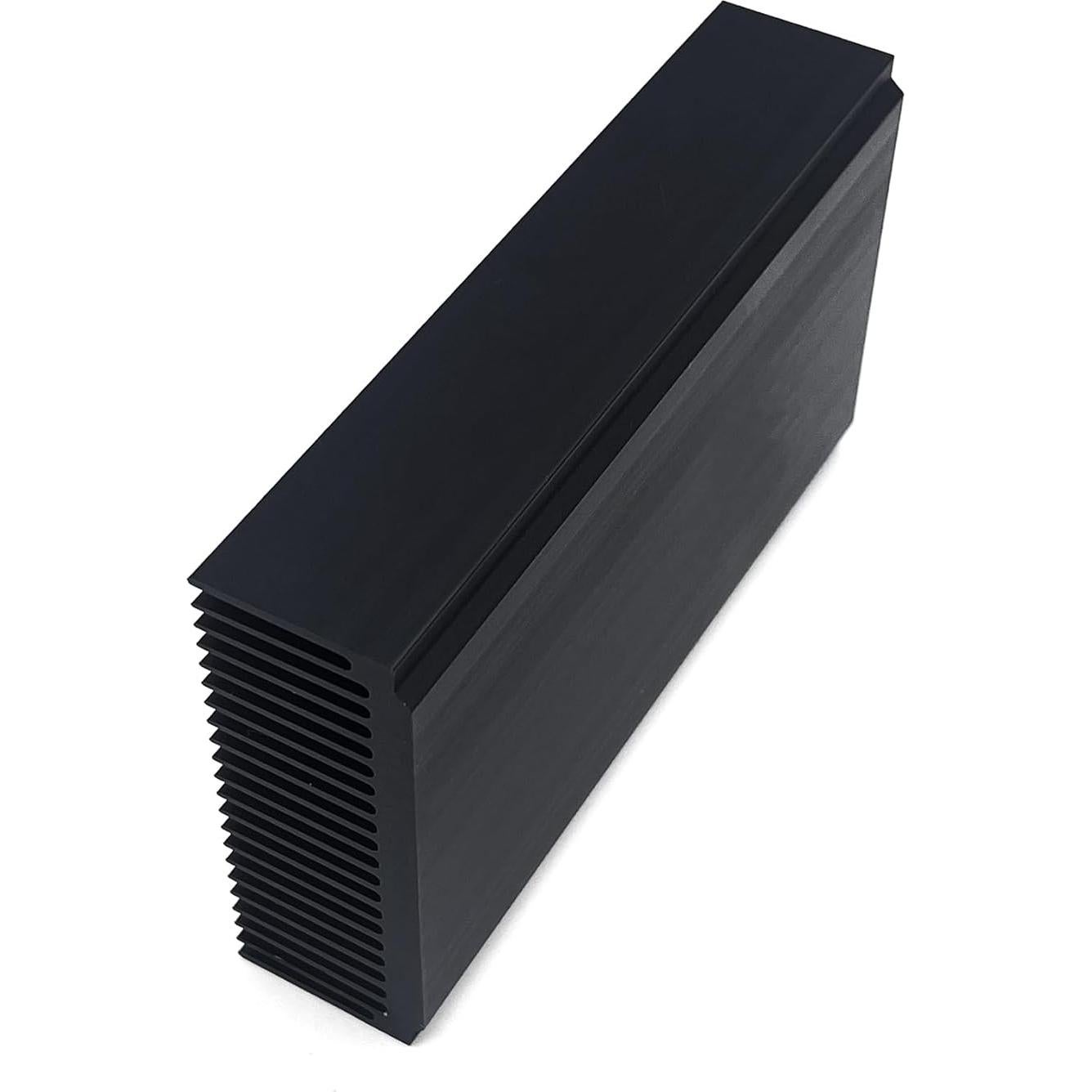 Disipador de Calor Aluminio Negro 120x69x27mm 22 Aletas