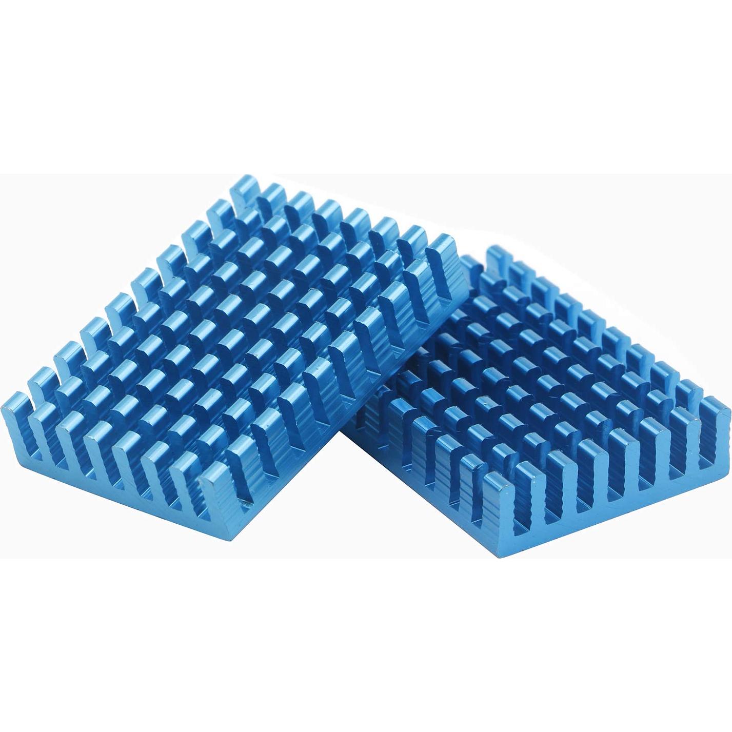 10 Disipadores de Calor de Aluminio 40x28x8mm Unxuey