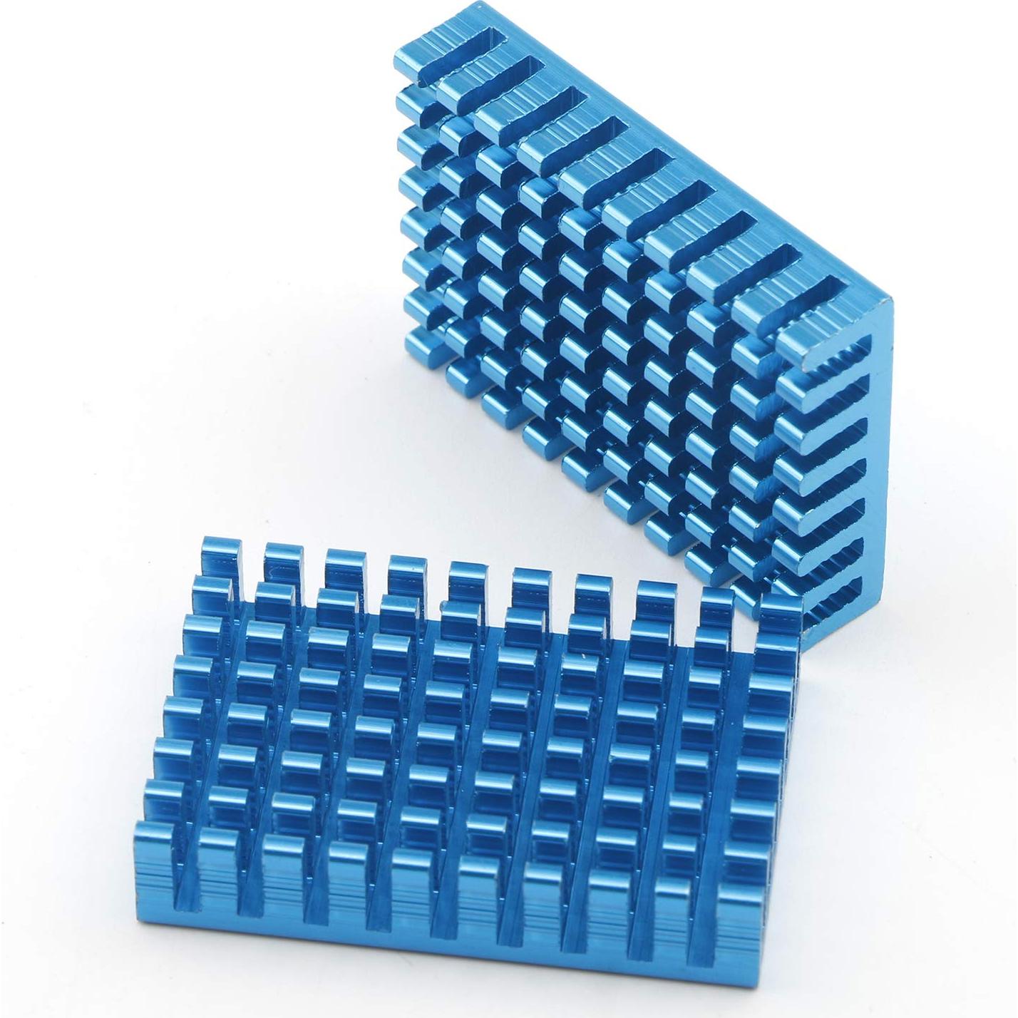 10 Disipadores de Calor de Aluminio 40x28x8mm Unxuey