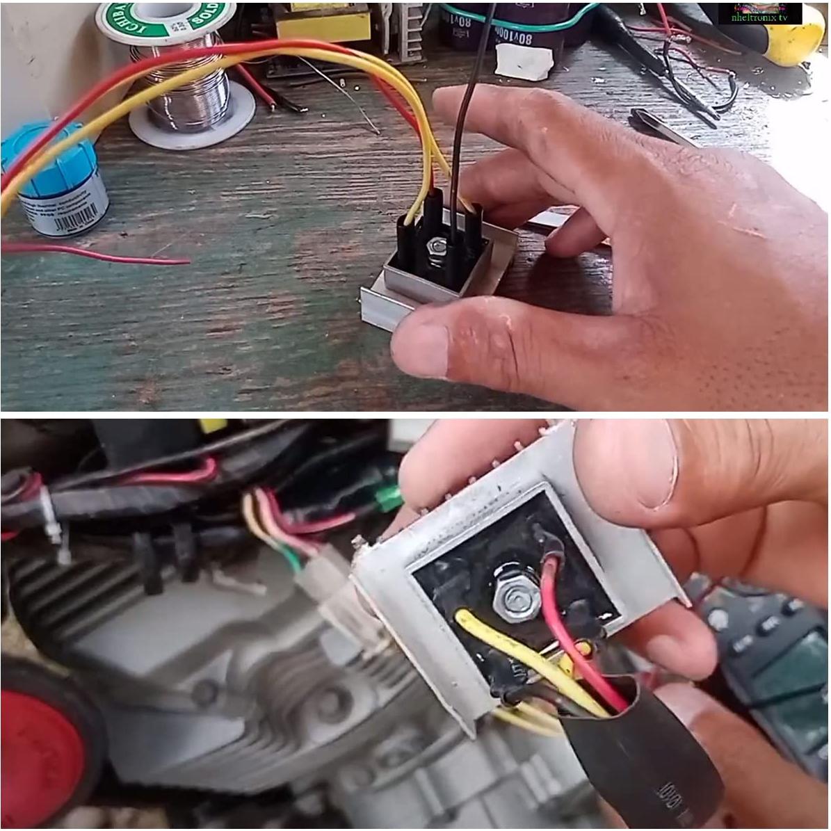 5 Pcs Diodo Rectificador Puente KBPC5010 50A 1000V Monofásico