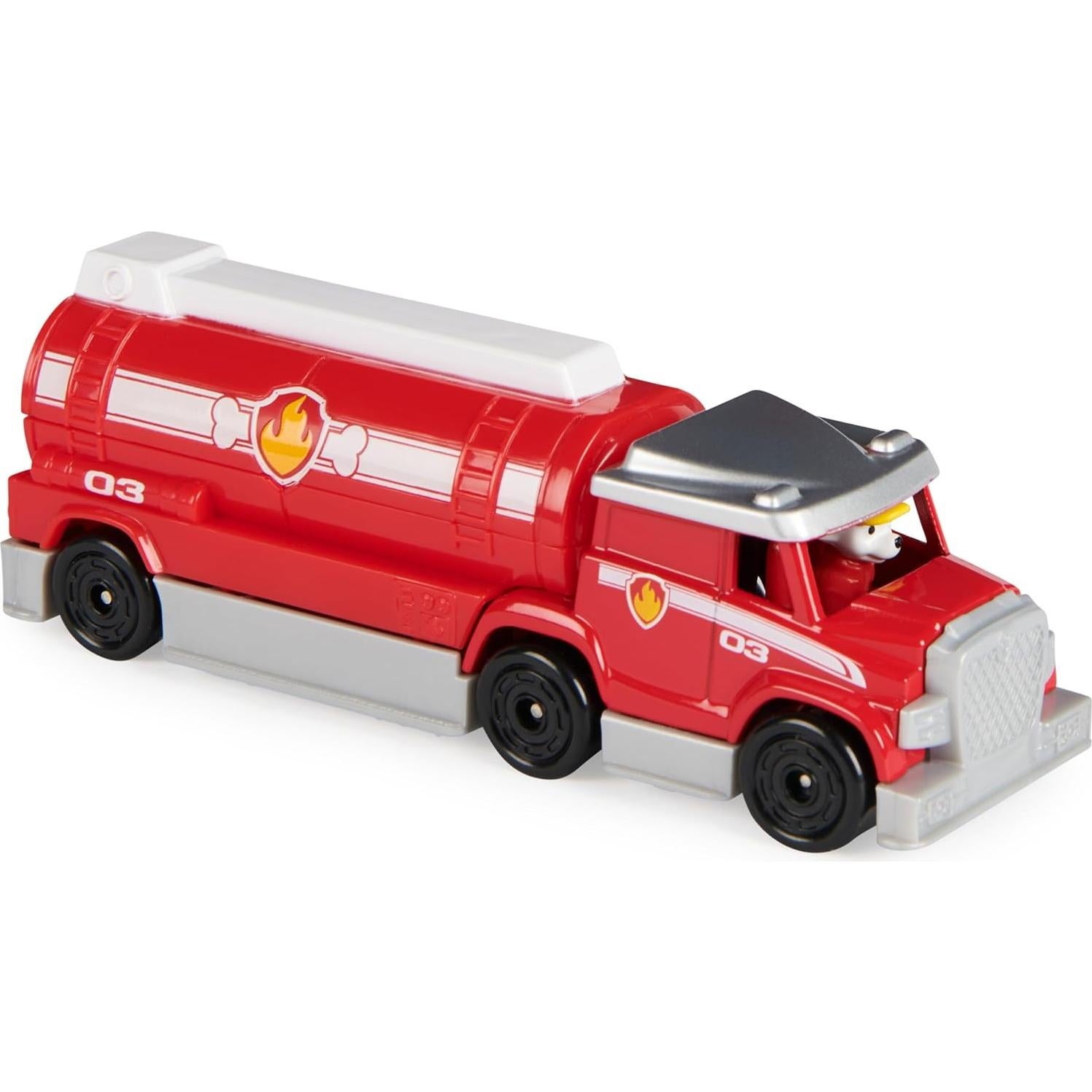 Vehículo de Metal PAW PATROL Marshall 1:55 con detalles reales