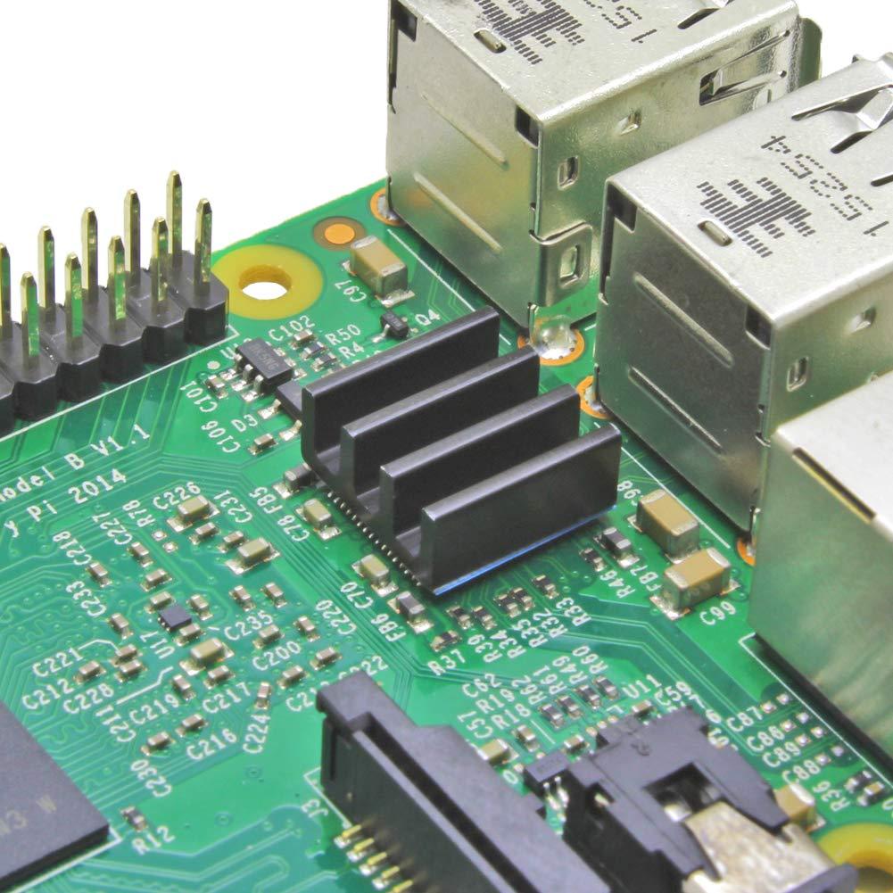 30 Disipadores de Calor de Aluminio 11x11x5mm COOLTEX