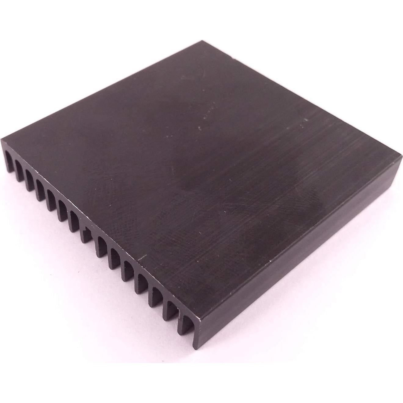 Disipador de Calor Aluminio Anodizado Easycargo 60x60x10mm - 2 Piezas