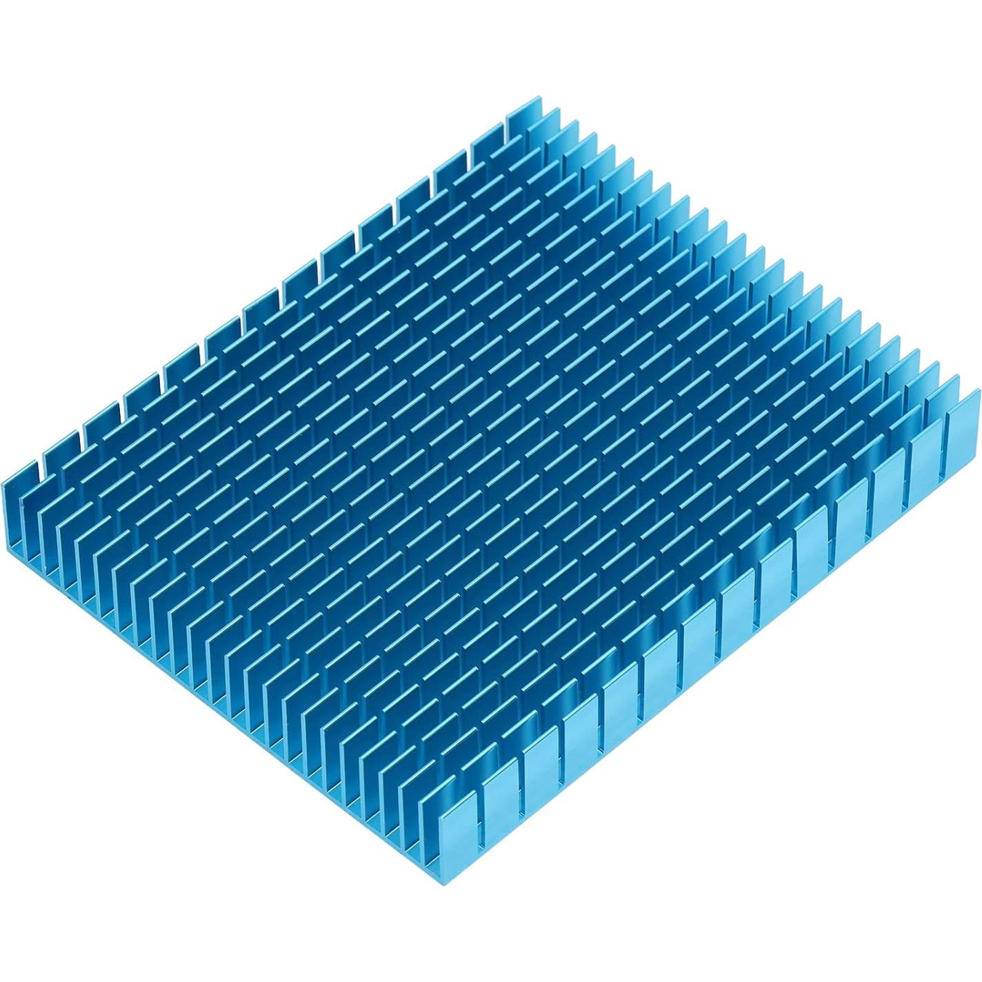 Disipador de Calor de Aluminio Fafeicy 150x120x20mm Azul