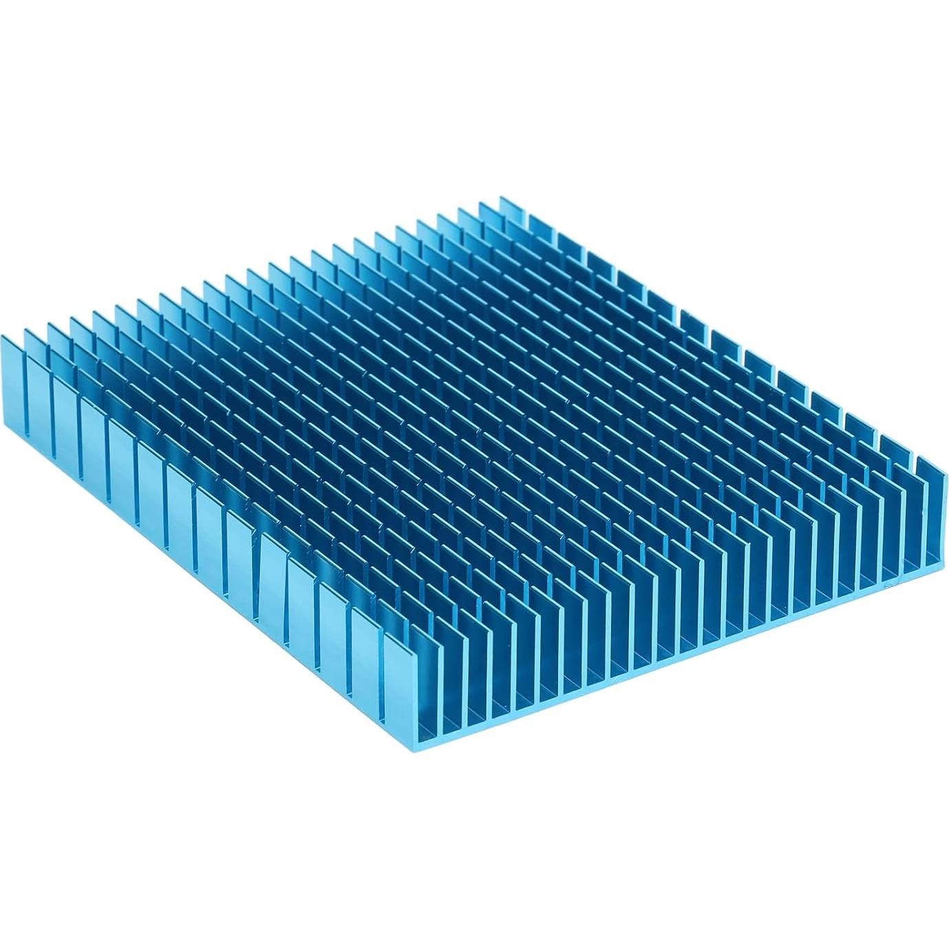 Disipador de Calor de Aluminio Fafeicy 150x120x20mm Azul