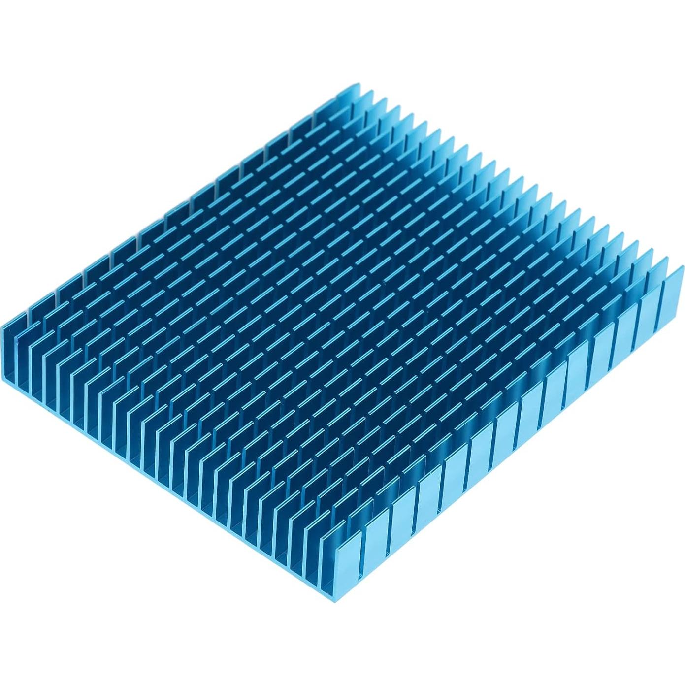Disipador de Calor de Aluminio Fafeicy 150x120x20mm Azul