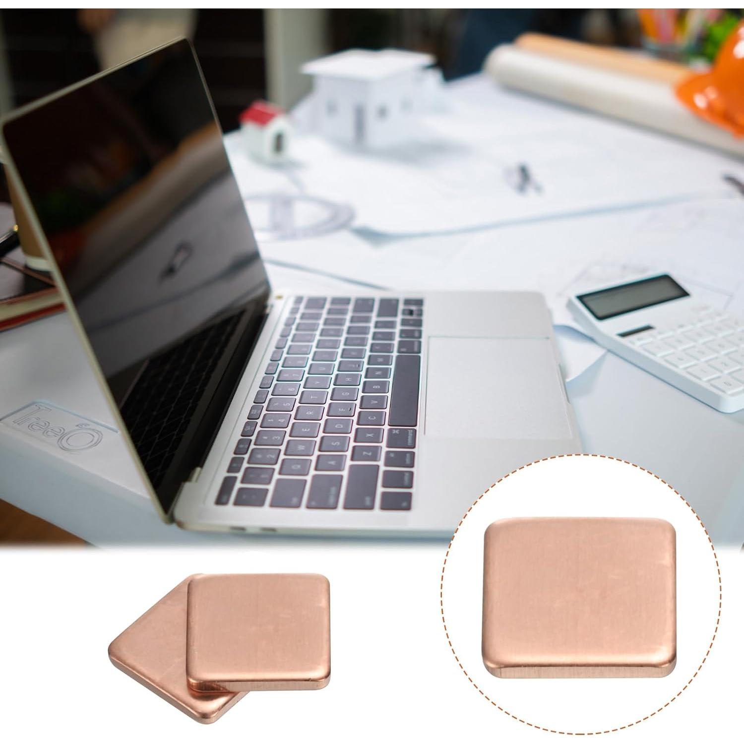 Almohadilla Térmica de Cobre MECCANIXITY 15x15x2mm Paquete de 12