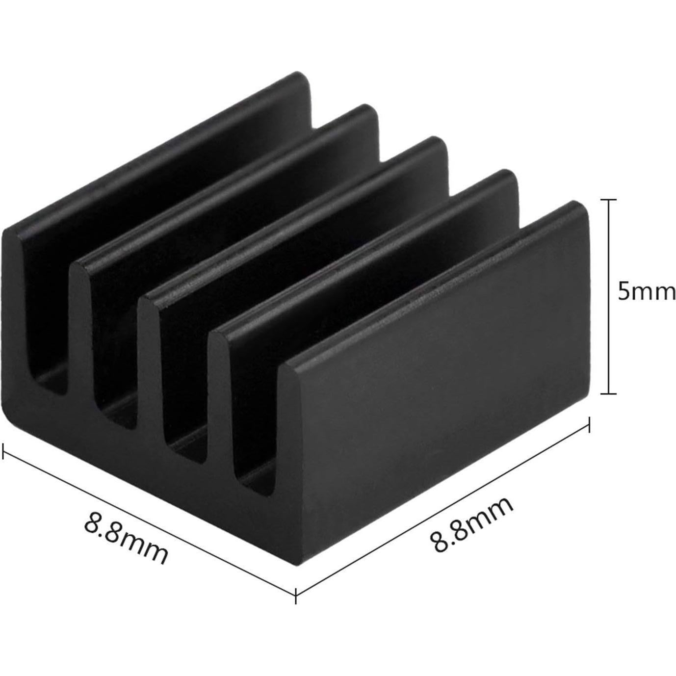 Kit de 30 Disipadores de Calor Easycargo Aluminio 8.8mm