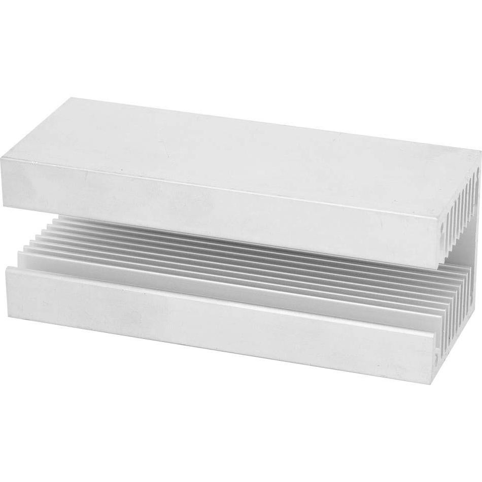 Disipador de Calor de Aluminio Jeanoko 100x40x40mm Tipo U