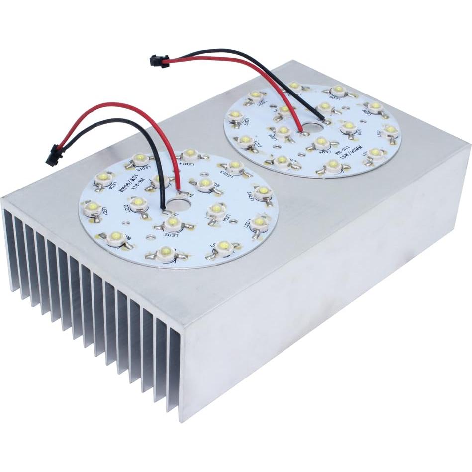 Disipador de Calor de Aluminio Jeteokar 200x120x55mm