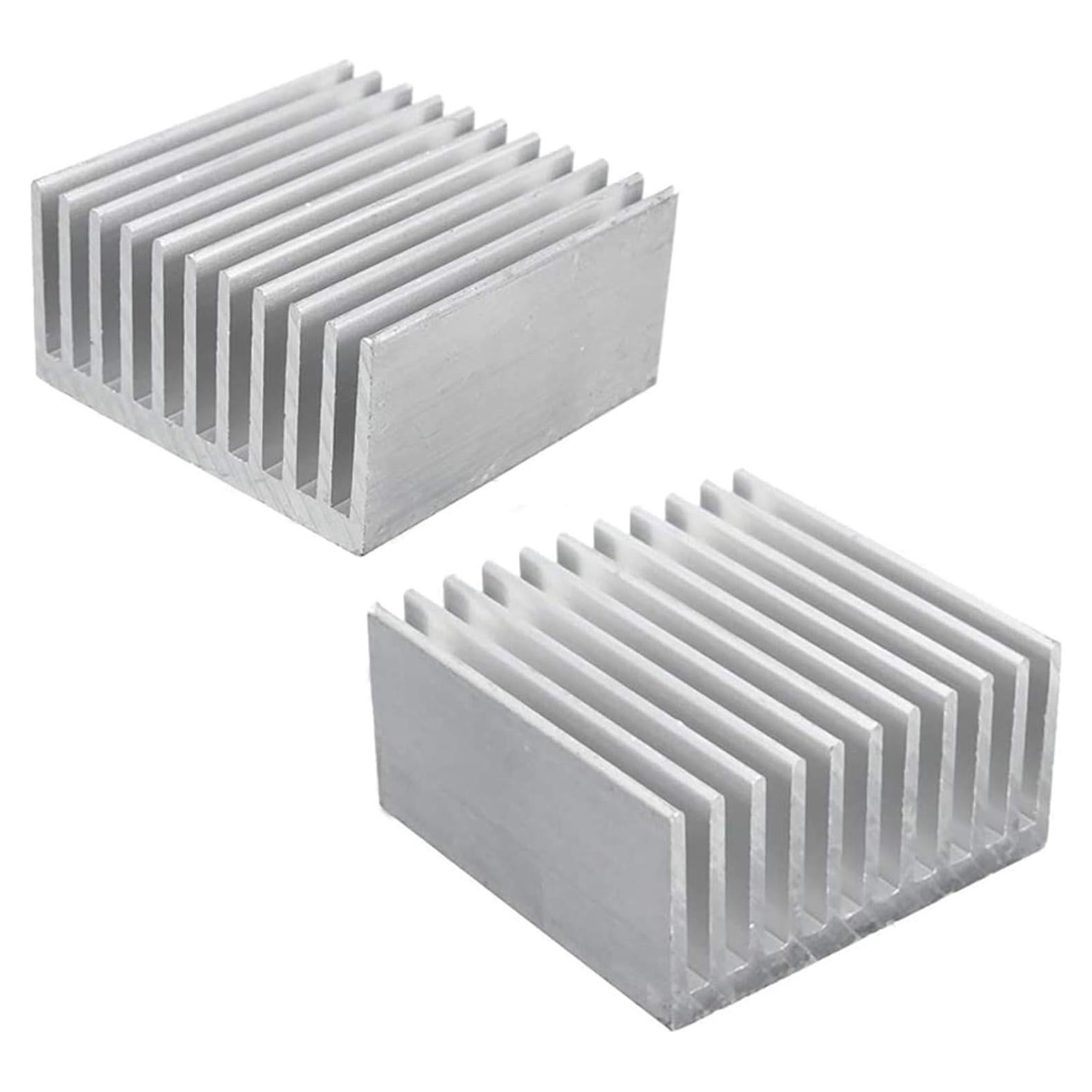 Disipador de Calor de Aluminio Kalolary 40x40x20mm - 2 Pcs