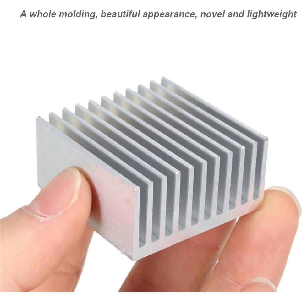 Disipador de Calor de Aluminio Kalolary 40x40x20mm - 2 Pcs