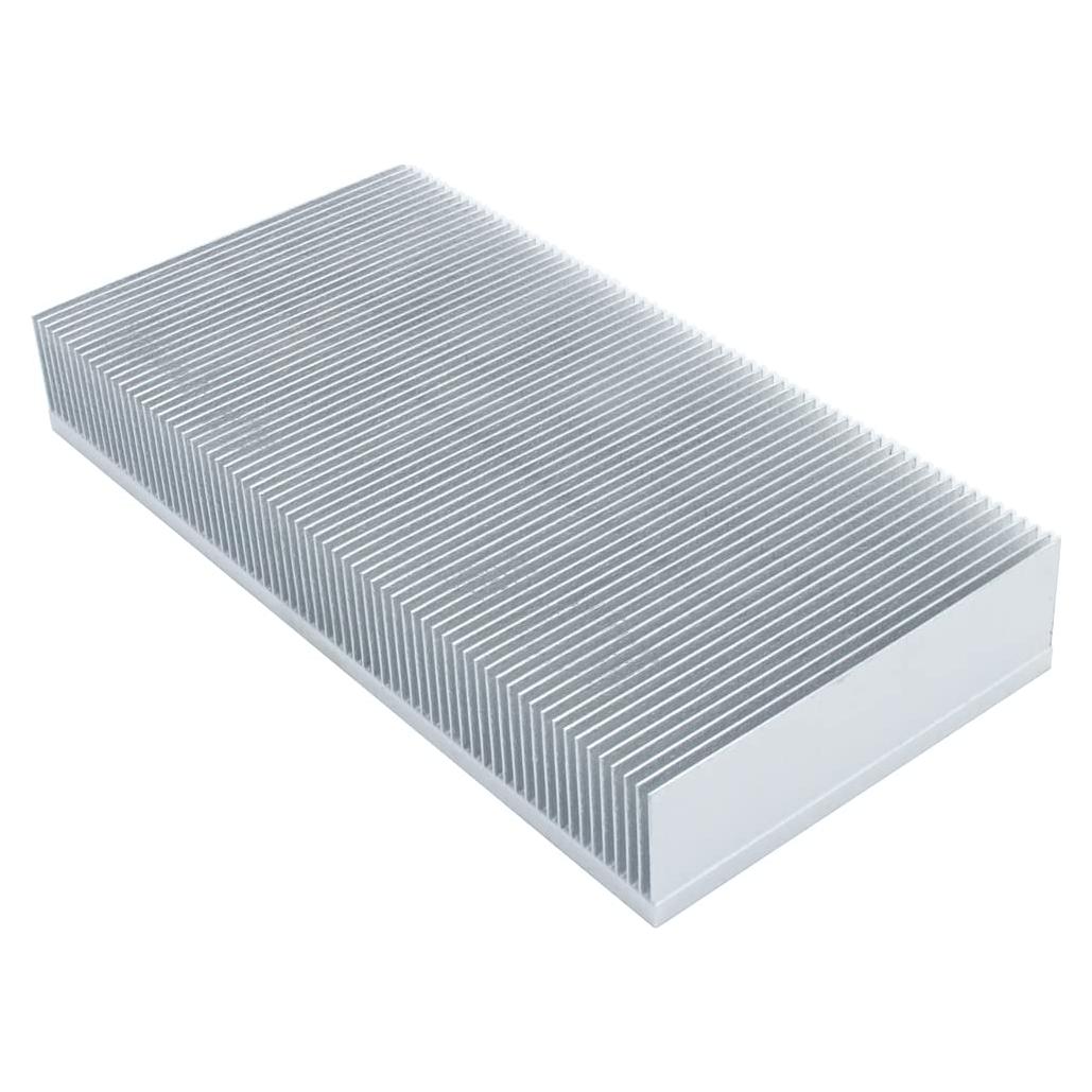 Disipador de Calor de Aluminio 20x10x3 cm Jeteokar para Electrónica