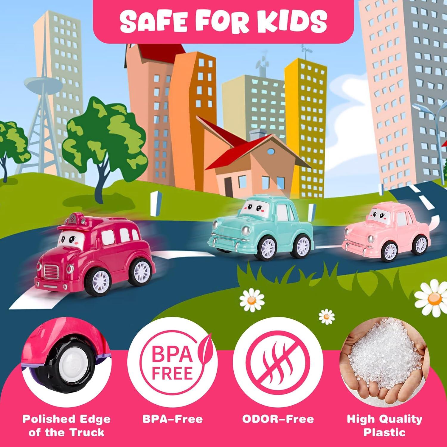 Camión Transportador 7 en 1 Lovinkiki con Luz y Música