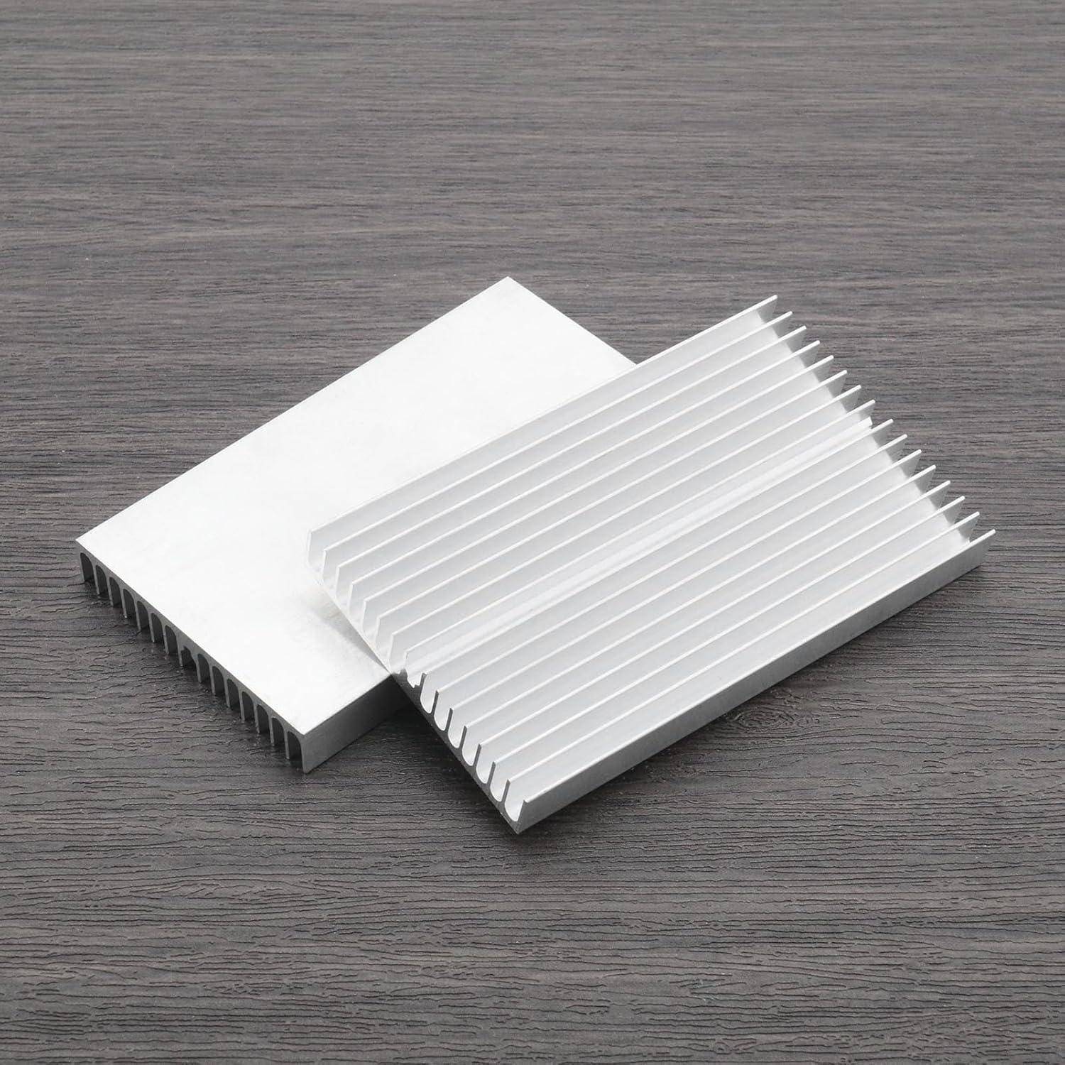 Paquete de 2 Disipadores de Calor Aluminio LT Easiyl 100x60mm