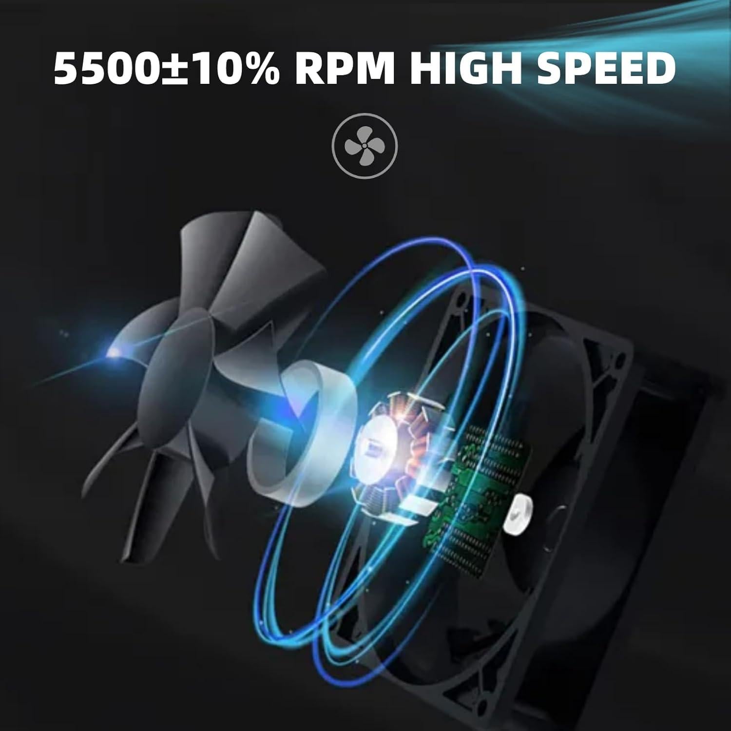 Ventilador de Enfriamiento PWM DC5V EBTOOLS para Orin NX/Nano