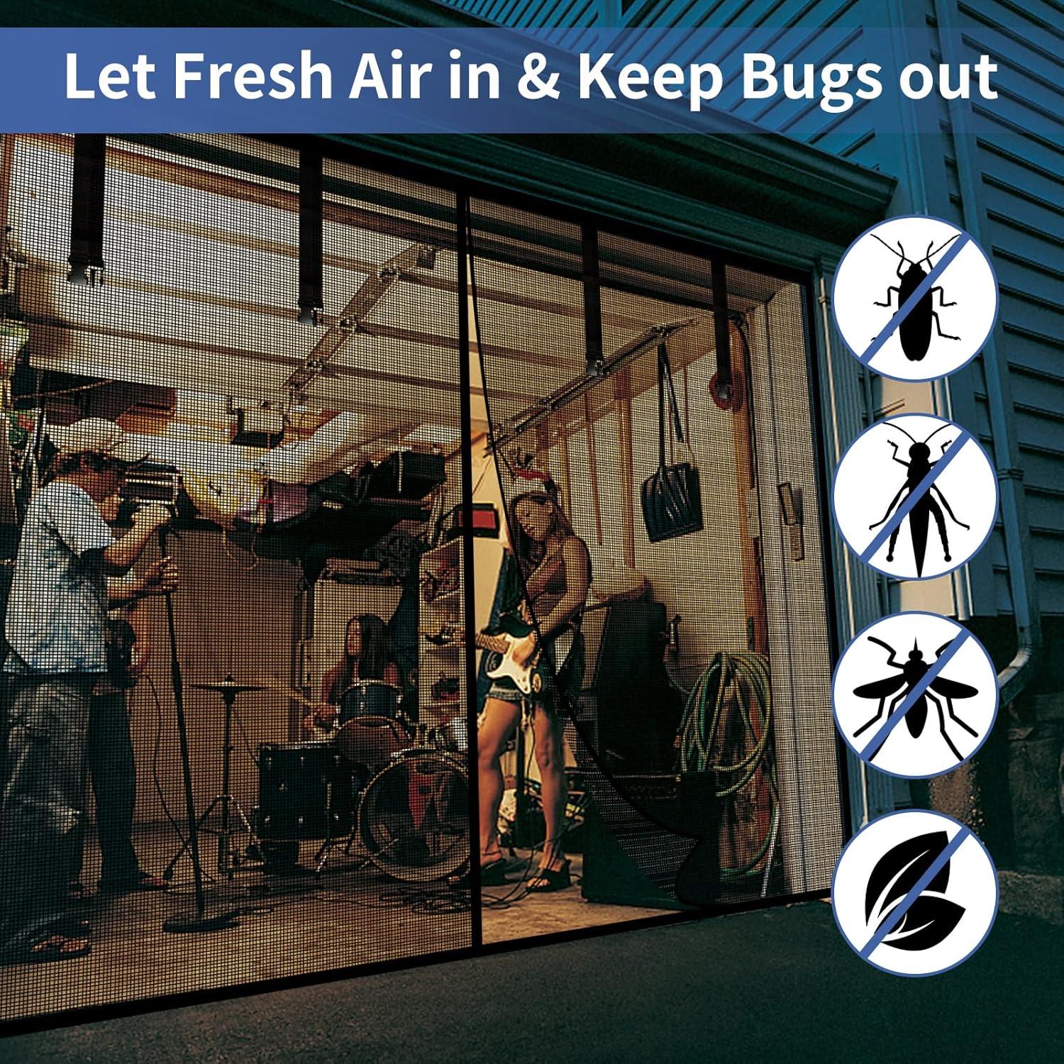 Pantalla de Puerta de Garaje Magnética Veanusiver 2.74x2.13m