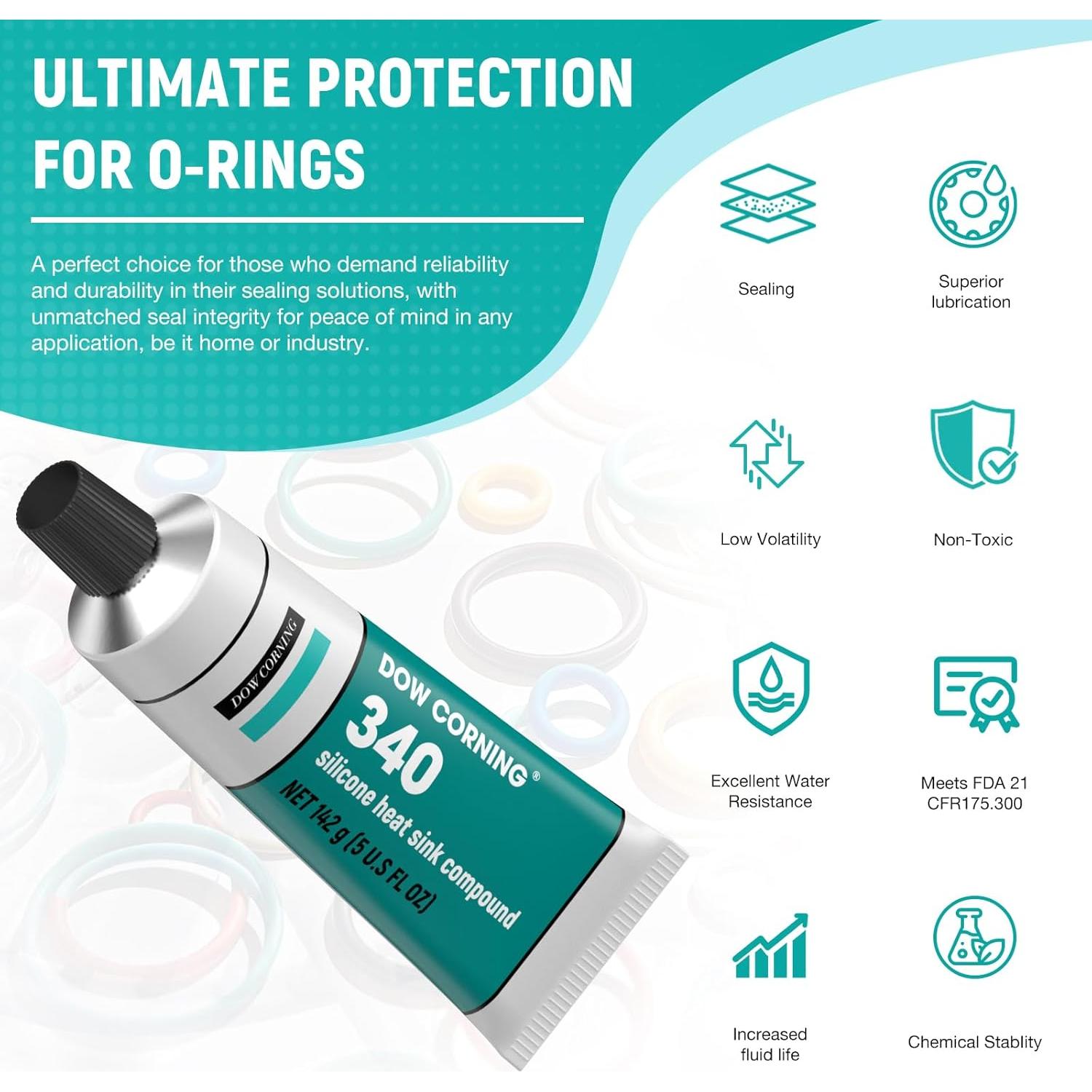 Compuesto de Disipador de Calor DOWSIL 340 142g Blanco