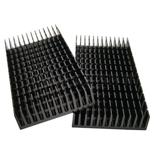 Disipador de Calor de Aluminio SJZBIN 2PCS 80x40x11mm para CPU y LED