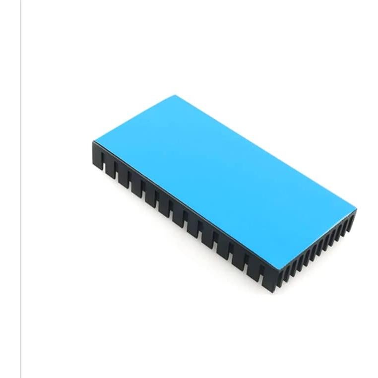 Disipador de Calor de Aluminio SJZBIN 2PCS 80x40x11mm para CPU y LED