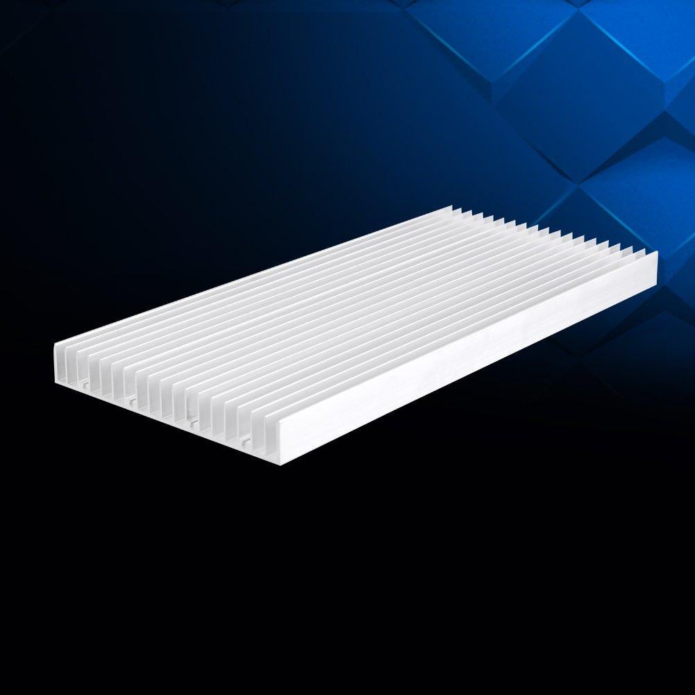 Disipador de Calor de Aluminio Keenso 30 x 14 x 2 cm para LED