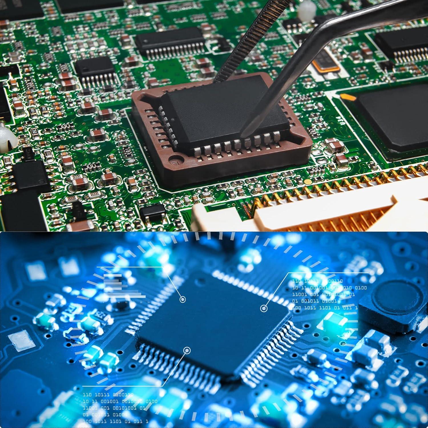 Zócalo IC PLCC44P PATIKIL 44 Pines 1.26mm para PCB - Paquete de 2